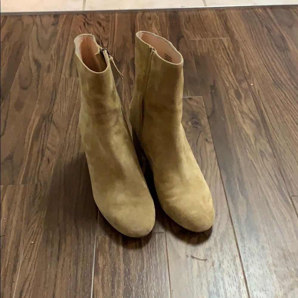 J. Crew Suede “Sadie” Booties